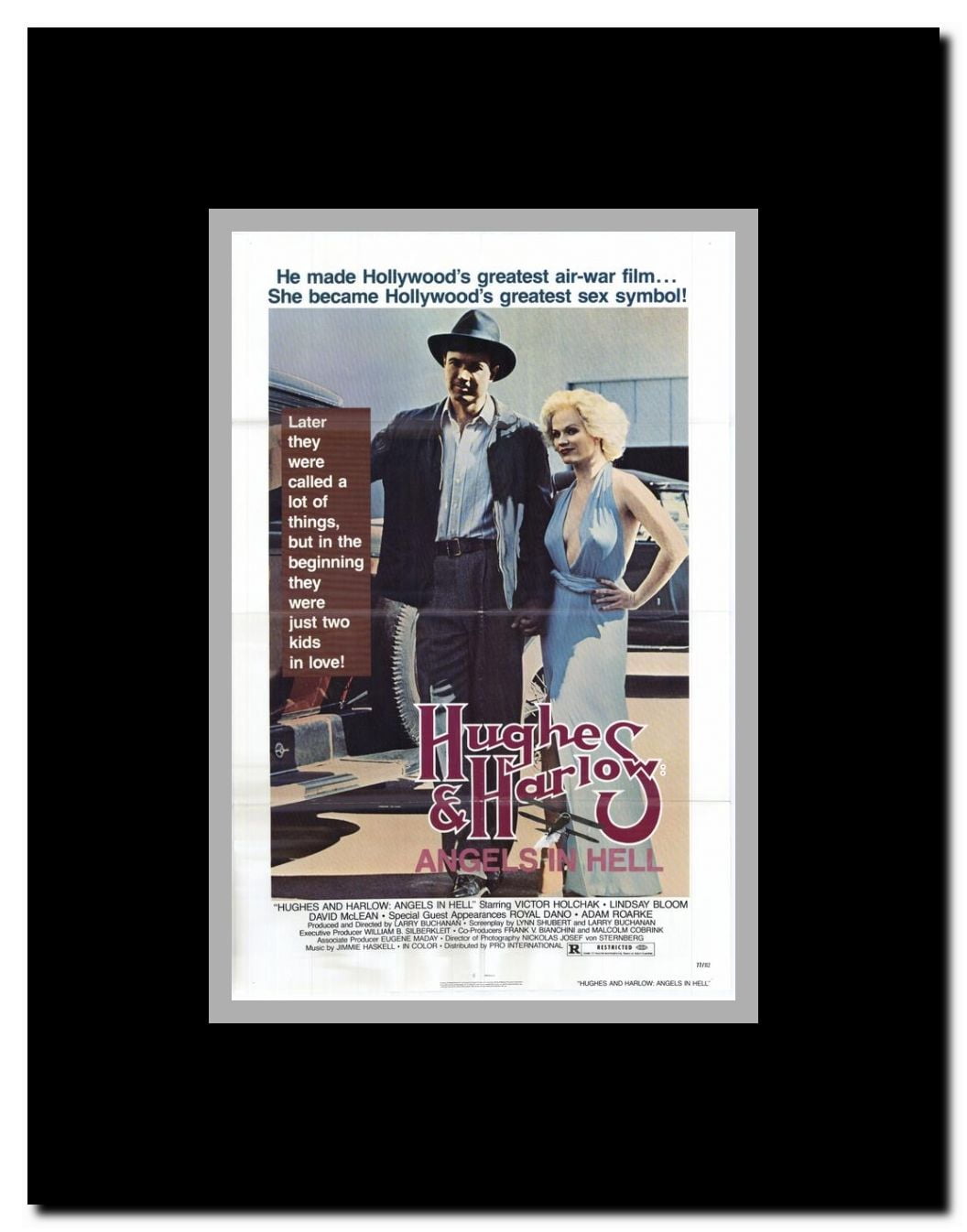 Hughes & Harlow: Angels in Hell Framed Movie Poster