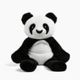 thumbnail image 1 of Hugimals Bowie the Panda 4.5lbs Weighted Self Care Stuffed Animal Stress and Anxiety Relief Plush for Adults and Kids, 1 of 12