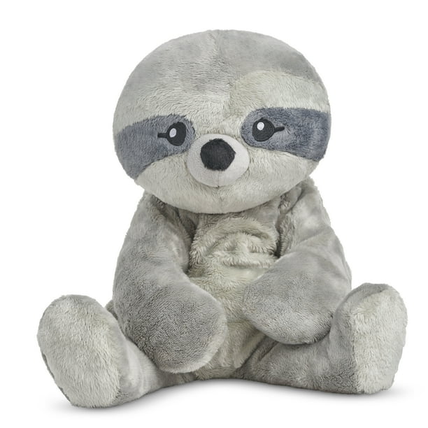 Hugimals Sam the Sloth 4.5lbs Large Weighted Stuffed Animal Stress