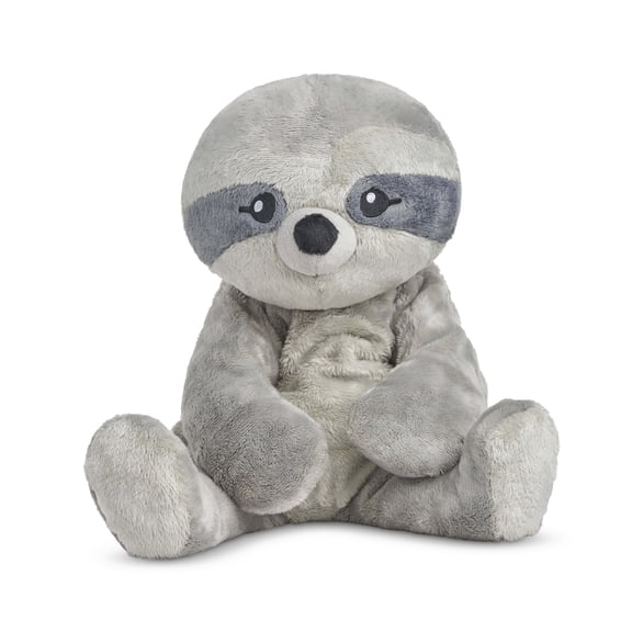 Hugimals Sam the Sloth 4.5lbs Weighted Self Care Stuffed Animal Stress Anxiety Relief Plush for Adults, Kids