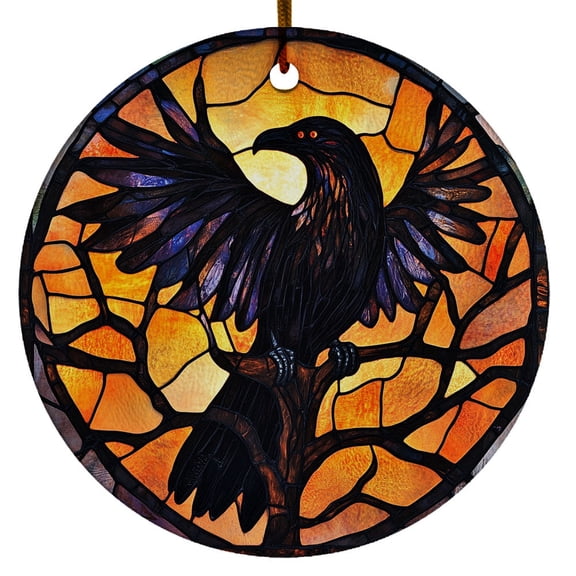 Hugin Ornament, Scandinavian Christmas Ornaments 2025, Viking Christmas Ornaments, Celtic Norse Mythology Decor, Christmas Decorations Gifts