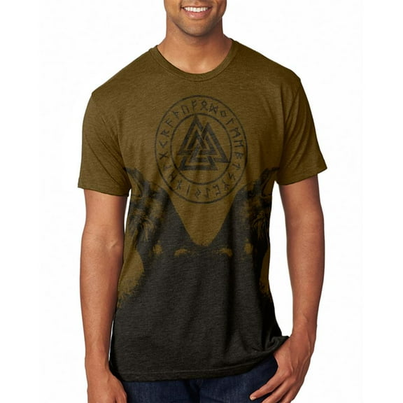 Huginn and Muninn Odin's Ravens Mens T Shirt