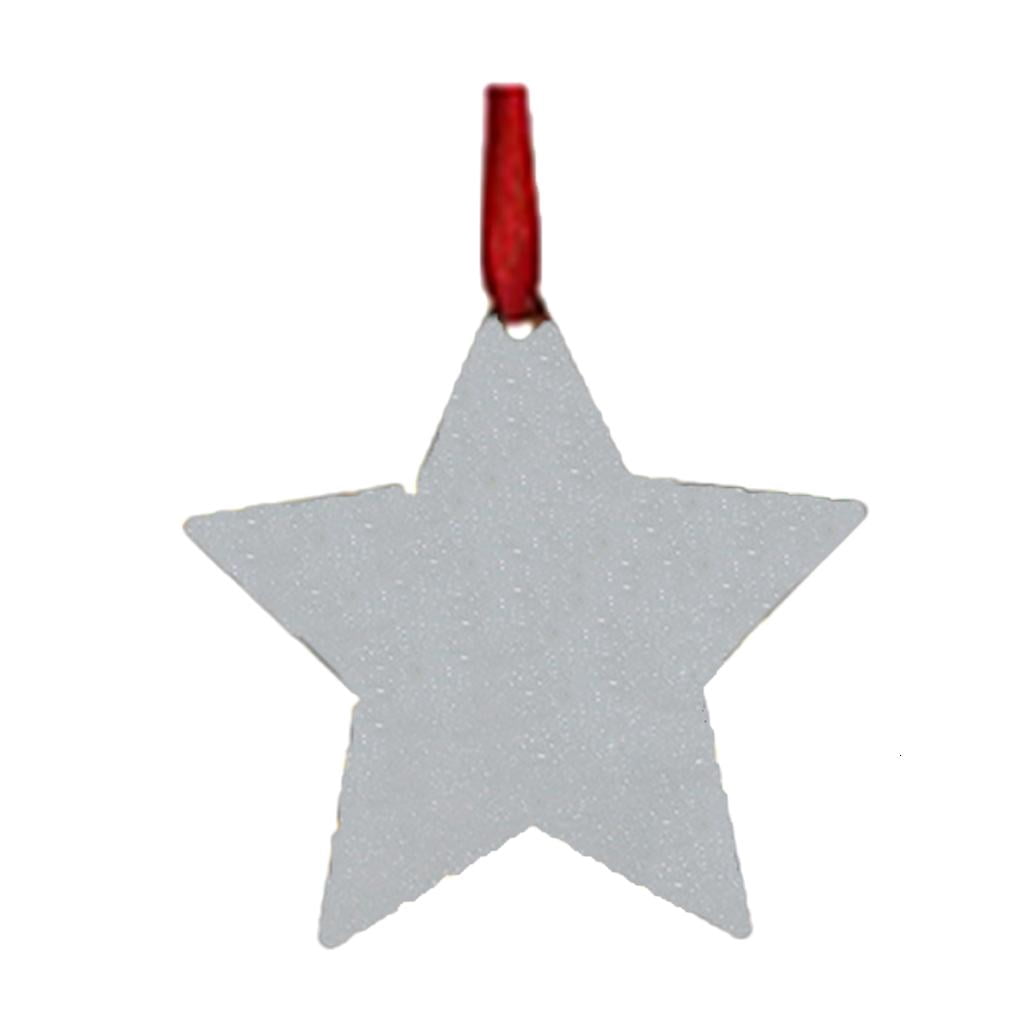 Hugjasmine Christmas Tree Hanging Ornament Sublimation Blank Pendant ...