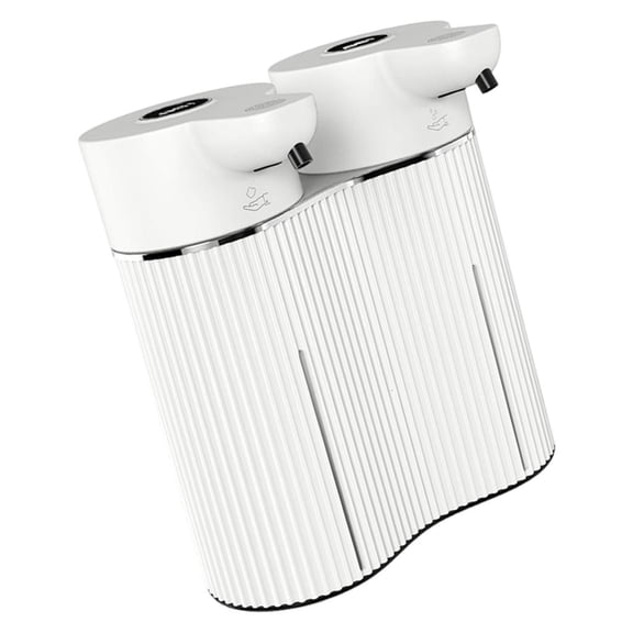 Hugjasmine Modern Motion Soap Dispenser Two Tank Design For Liquid And Foaming Soap