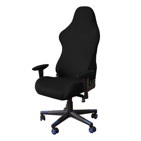 Hugjasmine Soft Milk Silk Chair Cover for Gaming Seats Ergonomic Office Home Accessory