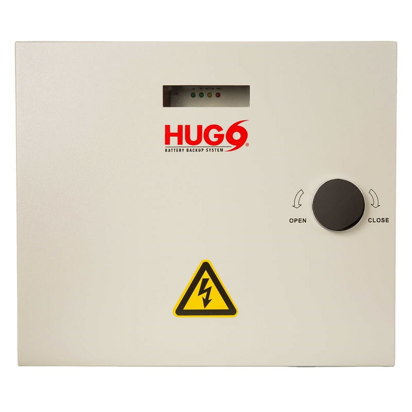 Hugo 350W Pure Sine Wave Battery Backup For Tankless Water Heaters And Gas Appliances With Brass Flow Sensor