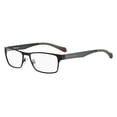 thumbnail image 1 of Hugo Boss 0873 Full Rim Rectangular Matte Brown Gray Eyeglasses, 1 of 3