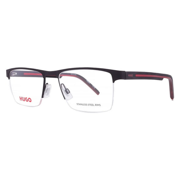 Hugo Boss Demo Rectangular Men's Eyeglasses HG 1066 0BLX 55