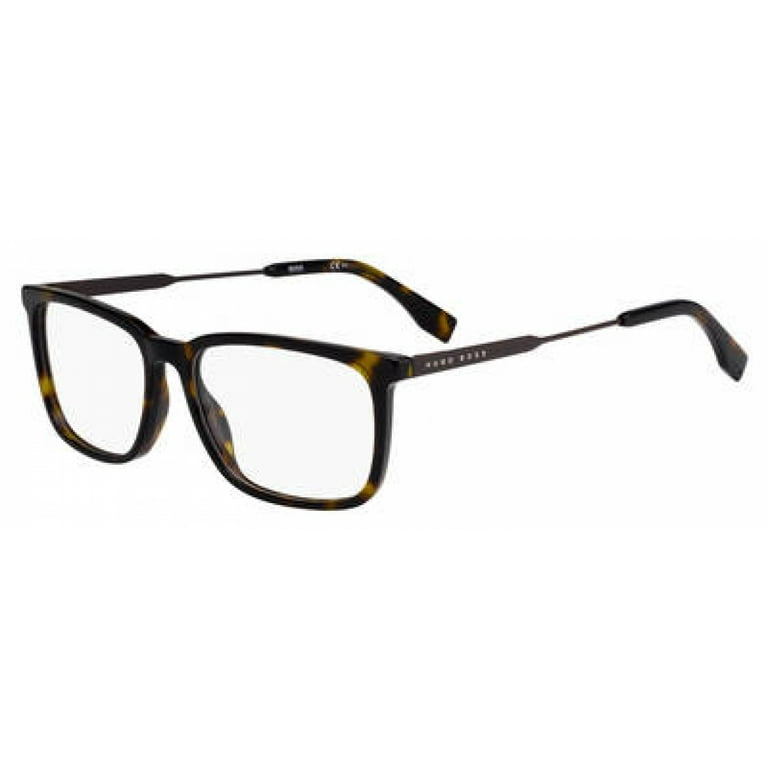 Hugo Boss 0995 Full Rim Square Dark Havana Eyeglasses Walmart