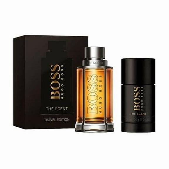 Hugo Boss BTSM4 2 Piece Boss the Scent Travel Fragrance Gift Set for Men