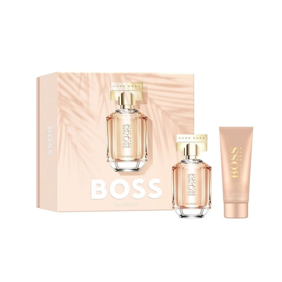 Hugo Boss Boss The Scent , 2 Pc Gift Set 1.6oz EDP Spray, 2.5oz Body Lotion