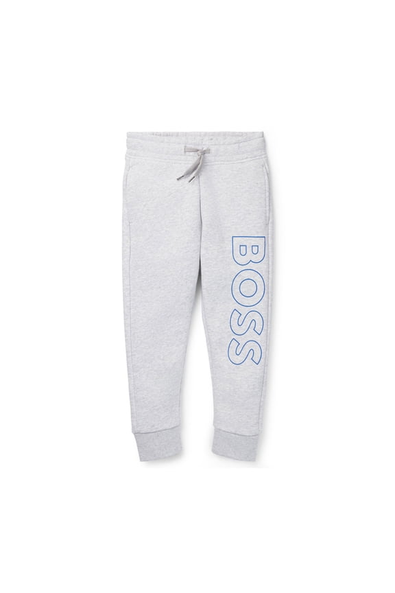Boys Vertical Logo Print Joggers, Size 14