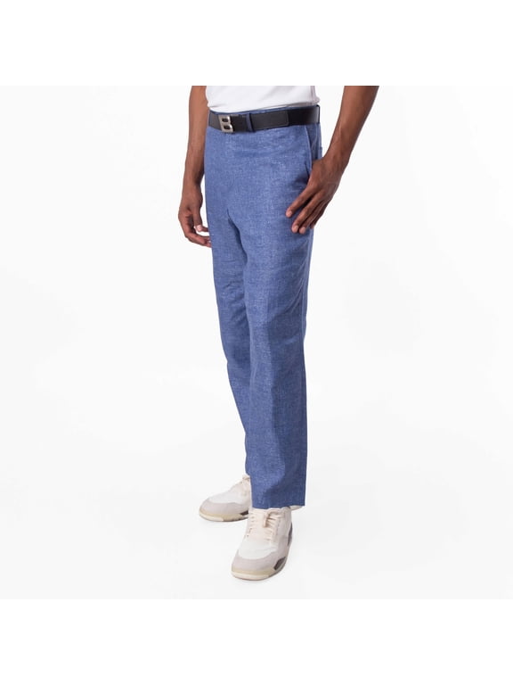 C-Genius Micro Patterned Slim Fit Pants, Brand Size 56 (US Size 40)