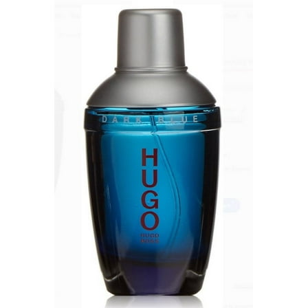 Hugo Boss Dark Blue Eau De Toilette Spray, Cologne for Men, 2.5 Oz