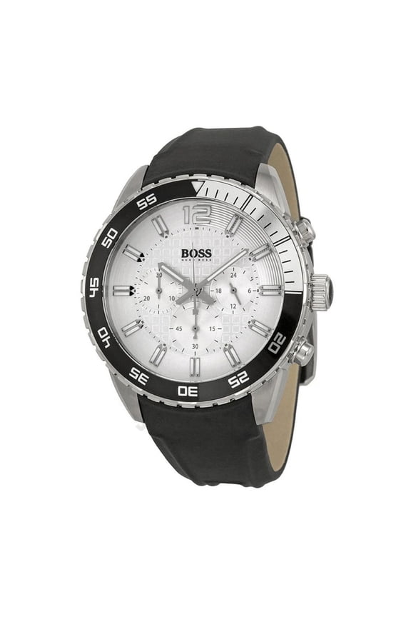 Deep Blue Men's Quartz Black Silicone Watch 1512805