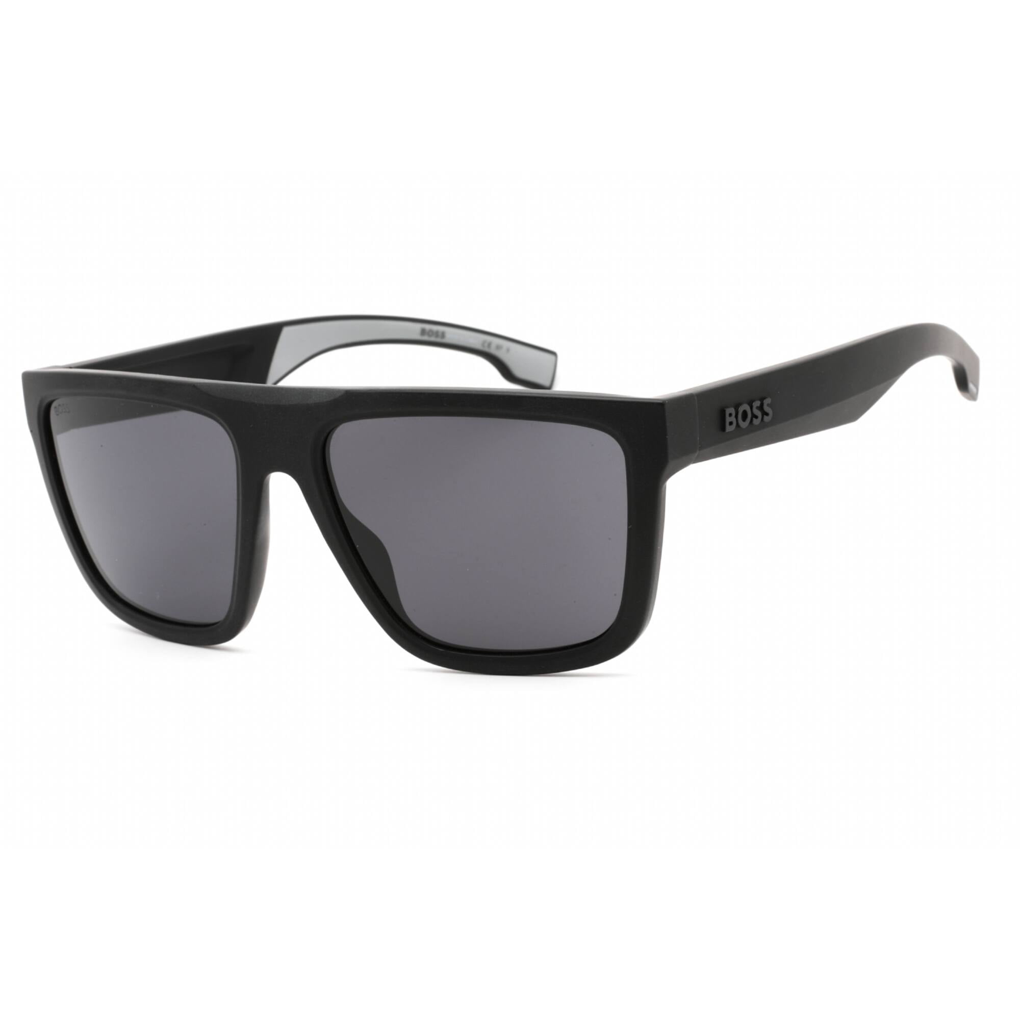 Hugo Boss Grey Lensed Black and Grey Detail Sunglasses