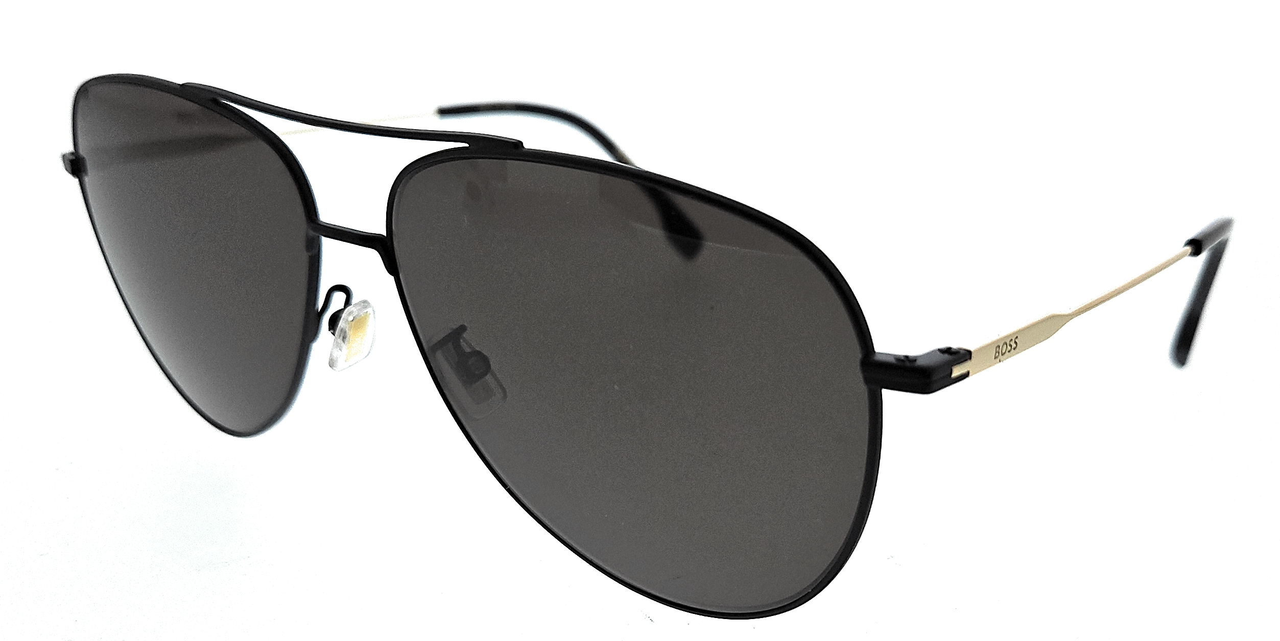 Hugo Boss Grey Pilot Men's Sunglasses BOSS 1558/O/F/S 0I46/IR 63