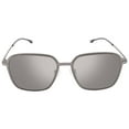thumbnail image 1 of Hugo Boss Grey Silver Flash Square Men's Sunglasses, 1 of 4