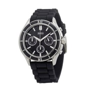 Hugo Boss Hugo Boss Sport Womens Quartz Black Silicone Watch 1502224