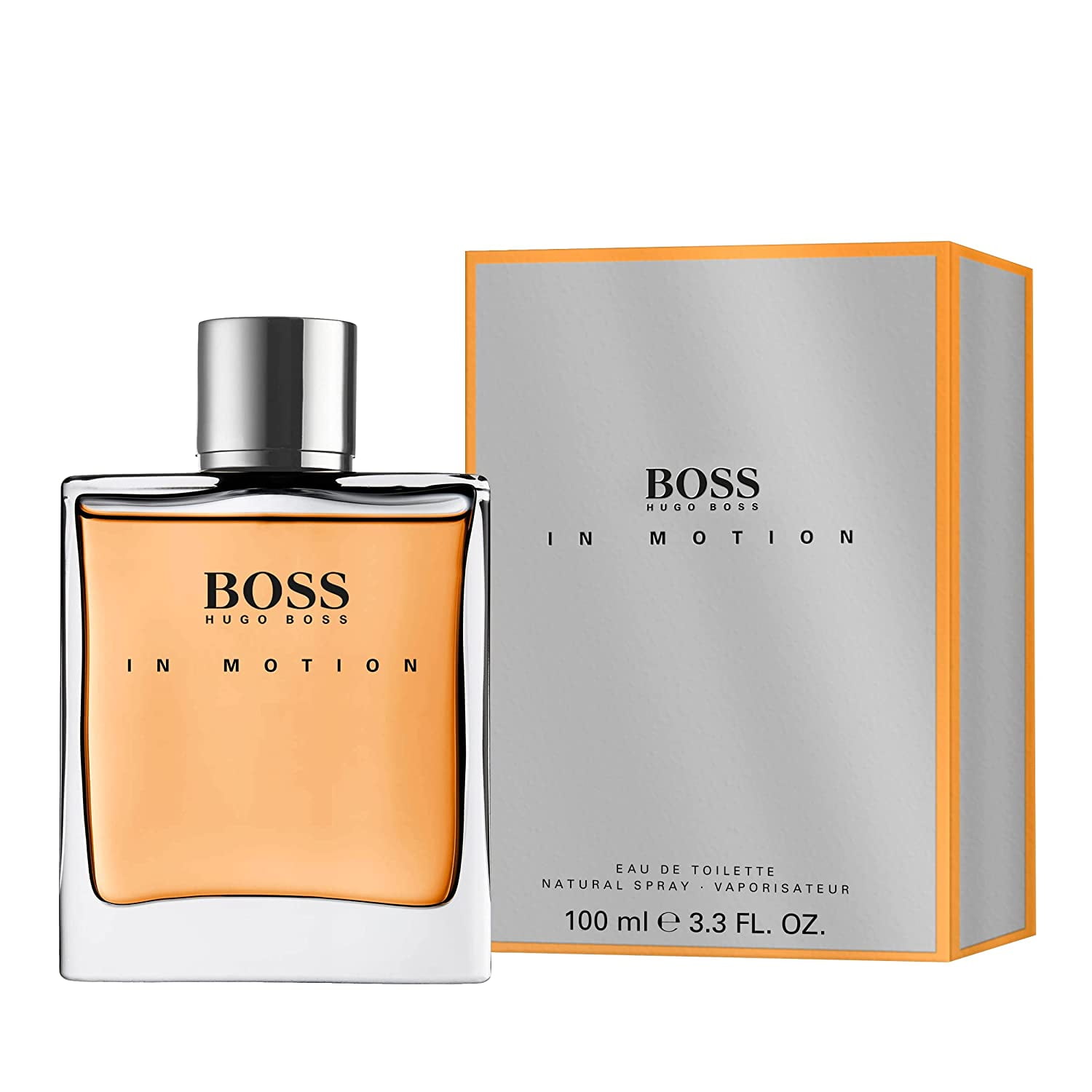 Boss In Motion Eau De Toilette Spray By Hugo Boss - 3.3 oz Boss In Motion Eau De Toilette Spray By Hugo Boss - 3.3 oz