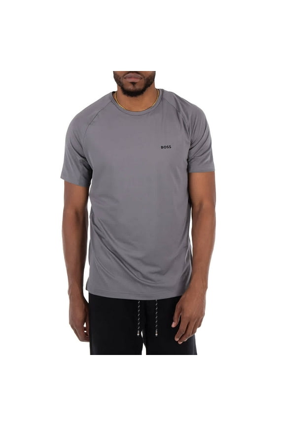 Logo Detailed Crew Neck T-Shirt, Size Small