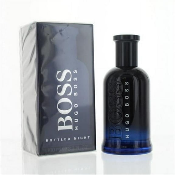 Hugo Boss MHUGOBOSS6NIGHT34 3.3 oz Mens Boss No.6 Bottled Night Eau De Toilette Spray