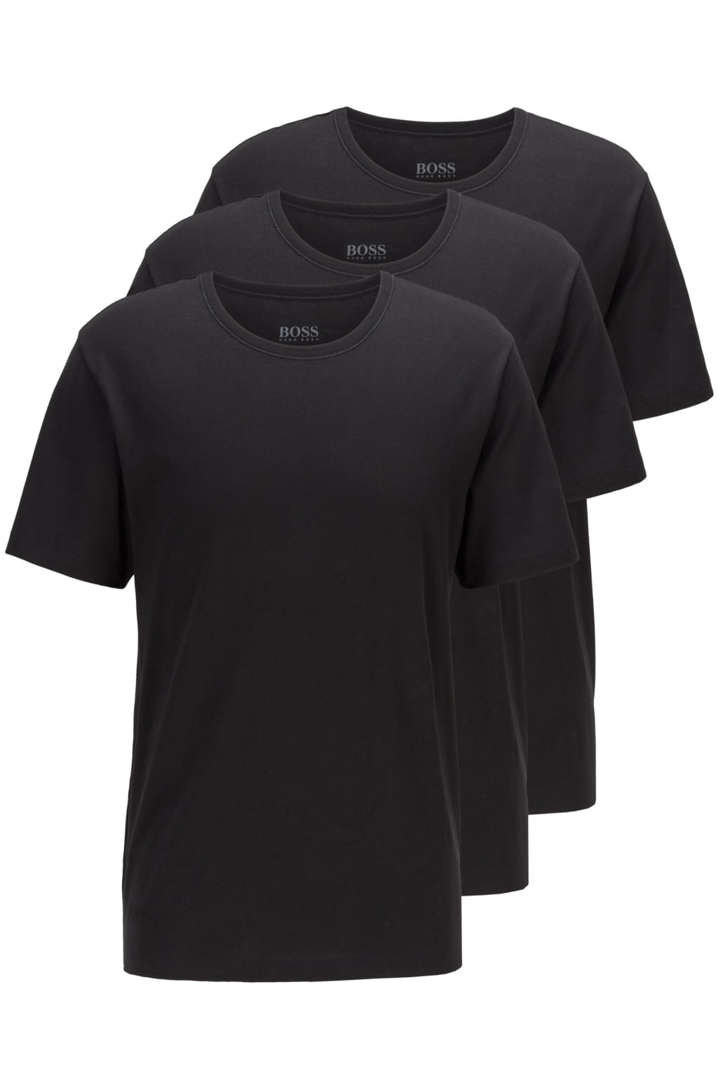 Hugo boss t shirt triple pack hot sale
