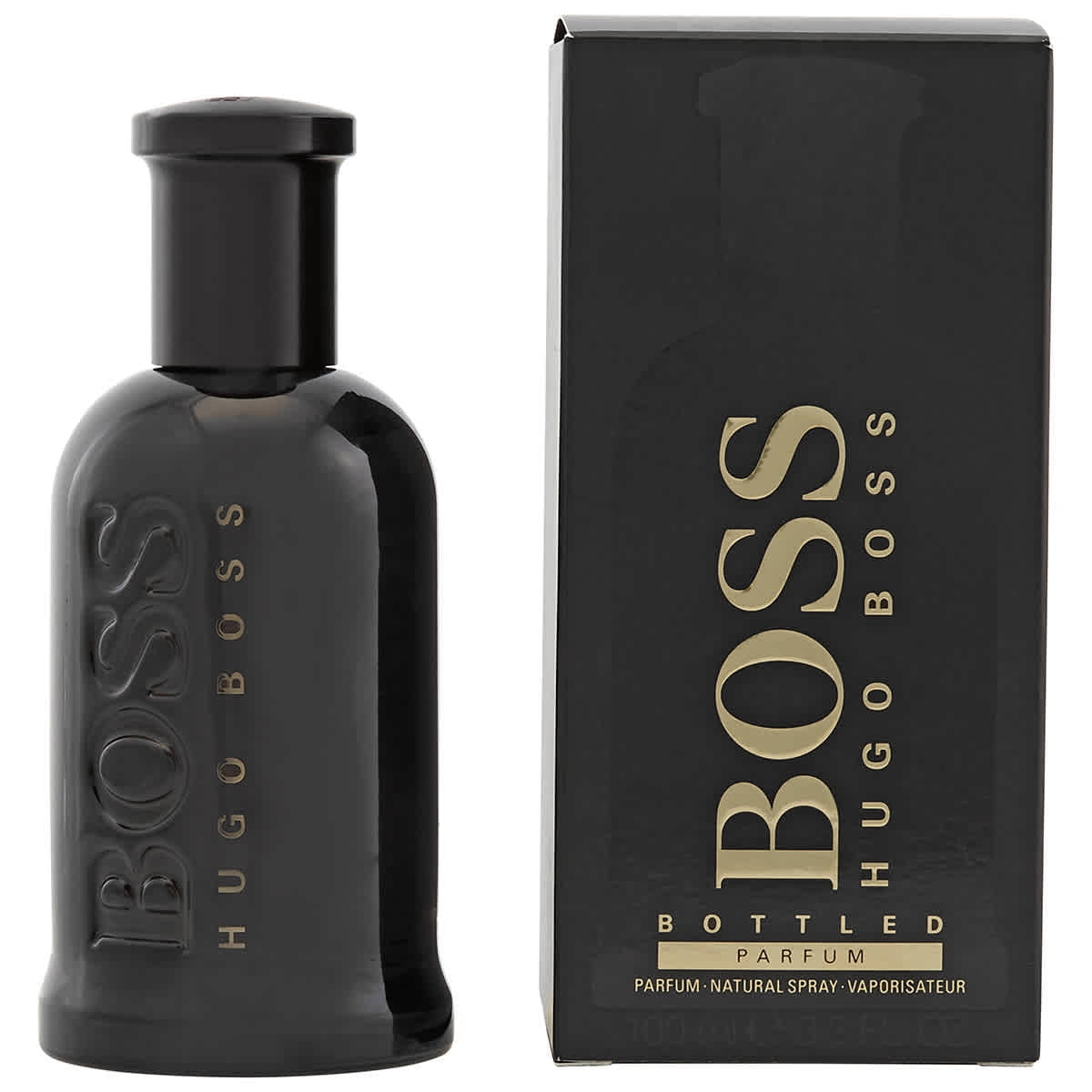 Hugo Boss Men's Bottled Parfum 3.38 oz Fragrances 3616303173098 ...