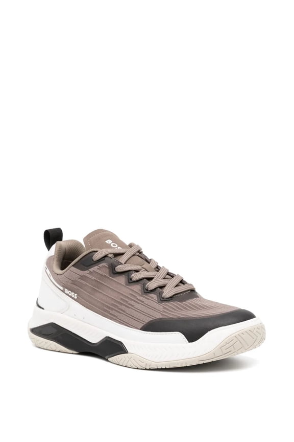 Men's Courtside Tennis Sneaker, Light Pastel Green