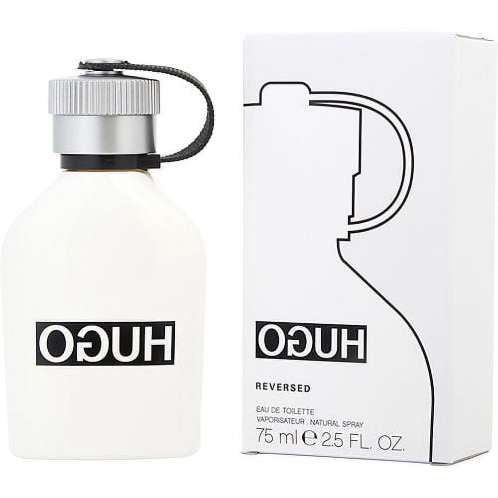 Hugo Reversed by Hugo Boss Eau de Toilette Cologne for Men, Woody Aromatic Fragrance with Bergamot, Grapefruit & Vetiver Notes, 2.5 oz Spray
