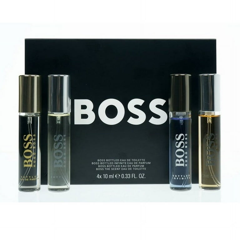 Hugo Boss Designer Cologne Fragrance Gift Set for Men, 0.33 Oz