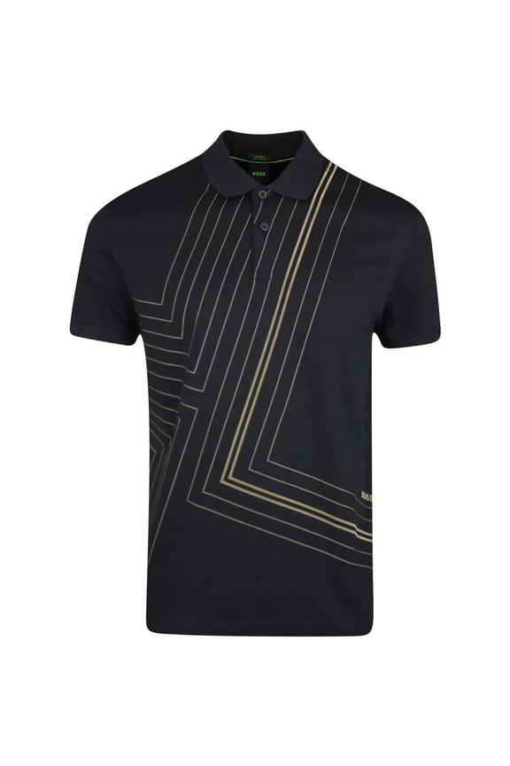 Men's Paddy 2 Short Sleeve Polo, Black, Small