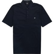 Hugo Boss Mens Parris 01 Metal Logo Polo Shirt, Navy, Medium
