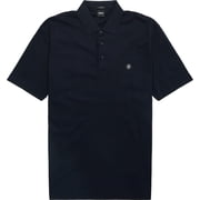 Hugo Boss Mens Parris 01 Metal Logo Polo Shirt, Navy