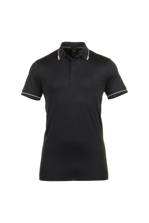 Men's Paul Pro Short Sleeve Polo, Black