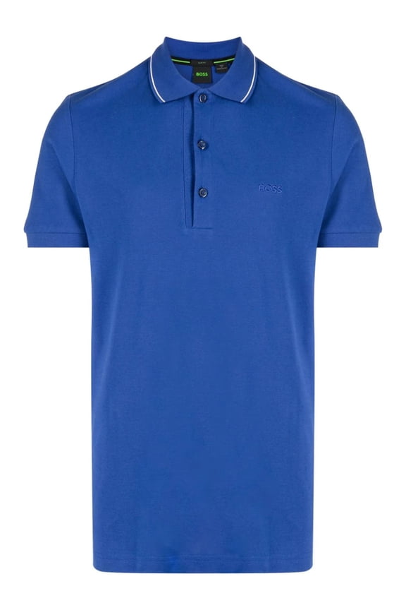 Men's Paulle 4 NCSA Royal Blue Short Sleeve Polo T-Shirt
