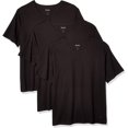 thumbnail image 1 of Hugo Boss Men's Shirt 3-Pack Crew Neck Regular Fit Casual Short Sleeve T-Shirt, Black, S, 1 of 2