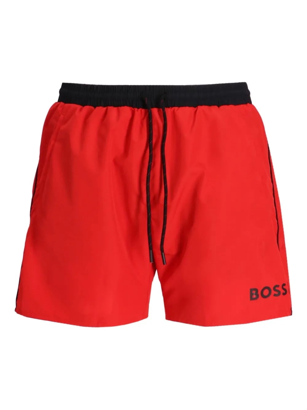 Hugo Boss Men's Starfish Swim Trunks, Medium Red, XX-Large