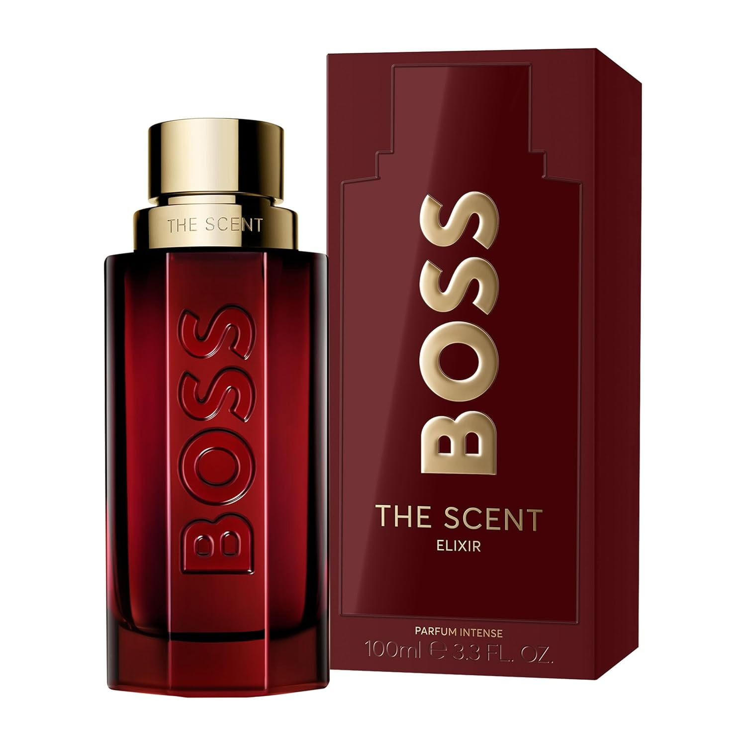 Hugo Boss Men's The Scent Elixir EDP Spray 3.4 oz Fragancias 3616305169204 Hugo Boss Men's The Scent Elixir EDP Spray 3.4 oz Fragancias 3616305169204