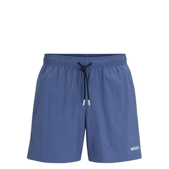 Hugo Boss Men's Tune Swim Shorts, Open Blue, Medium