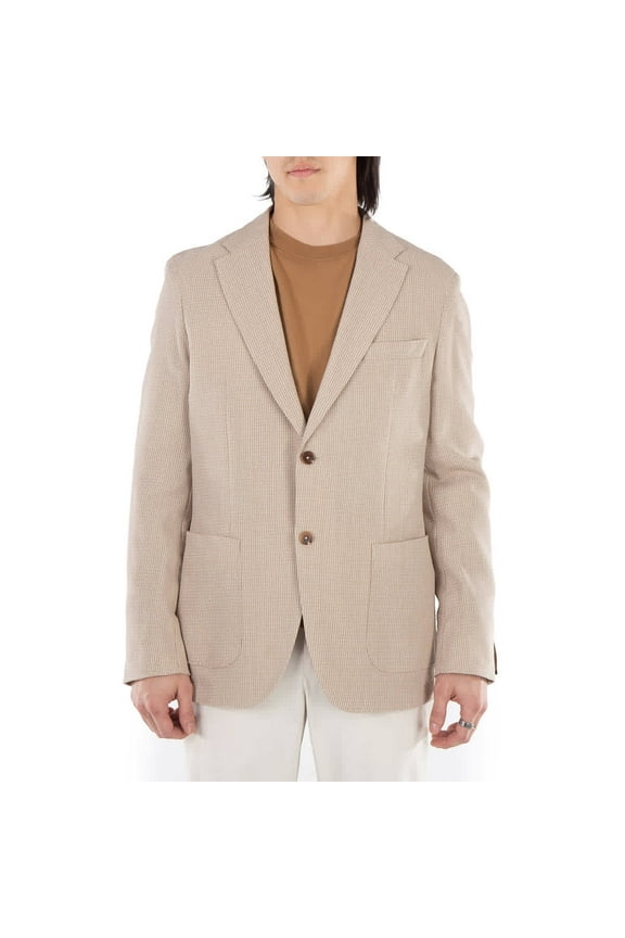 Miniature Patterned Slim-Fit Blazer, Brand Size 52 ( US Size 42 )