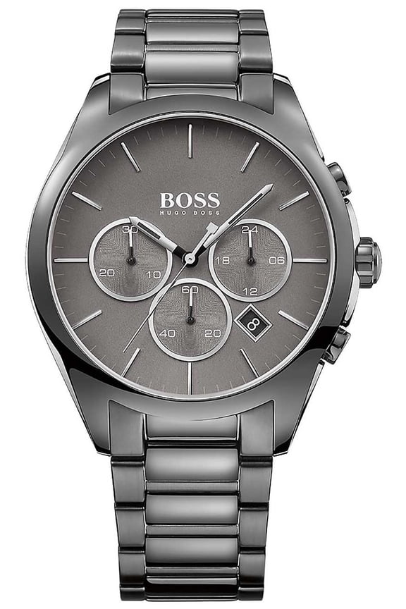 Onyx Chronograph Gray Dial Date Mens Watch 1513364