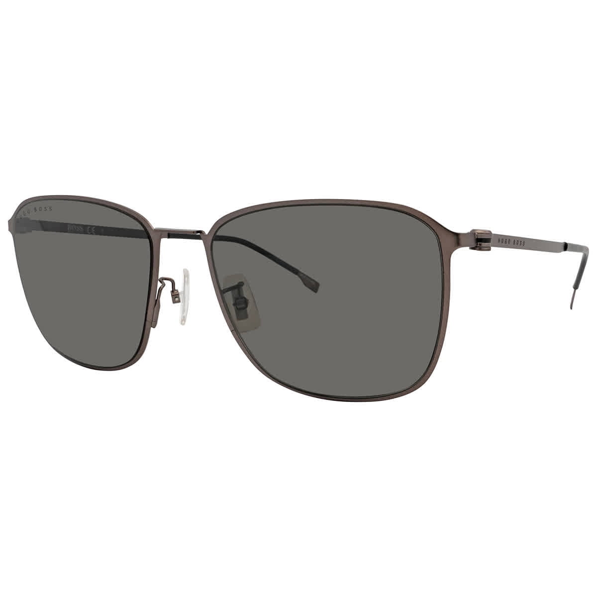 Hugo Boss Polarized Grey Square Men's Sunglasses BOSS 1405/F/SK 0R80/M9 59