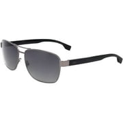 Hugo Boss Polarized Mens Mt Dark Ruthenium Navigator Sunglasses 1559OS 0R80 WJ