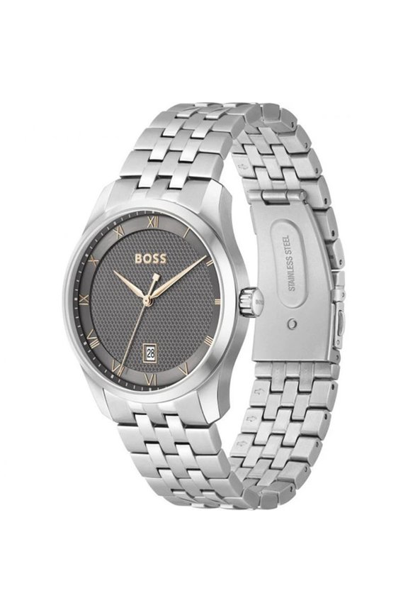 Principle Men's Grey Dial Quartz Watch 1514116