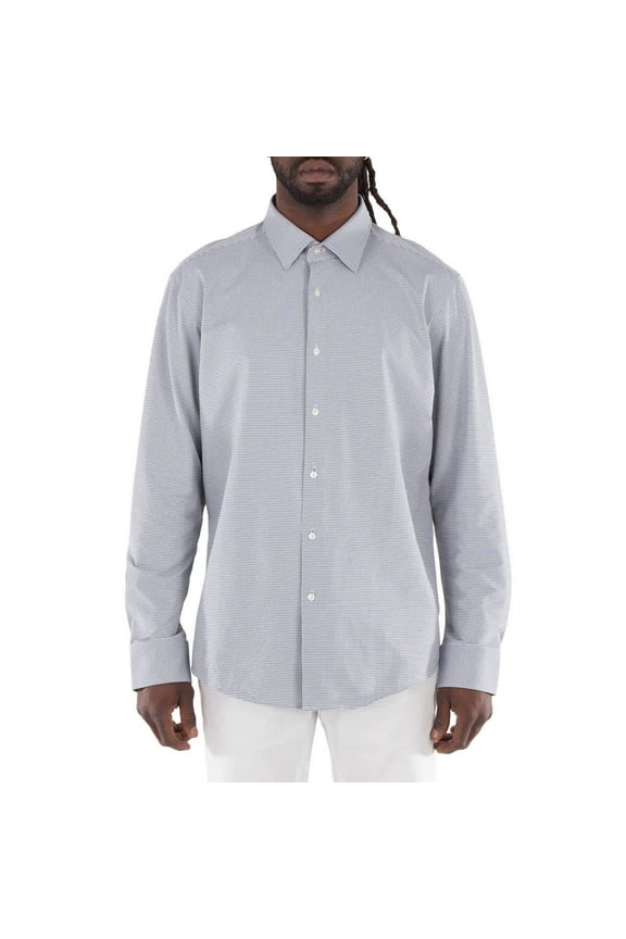 Regular-Fit Long Sleeve Shirt, Brand Size 44 (US Size 34)