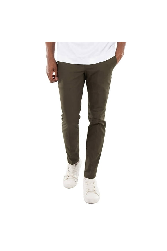 Stretch Cotton Slim-Fit Trousers, Brand Size 54 (Waist Size 38")