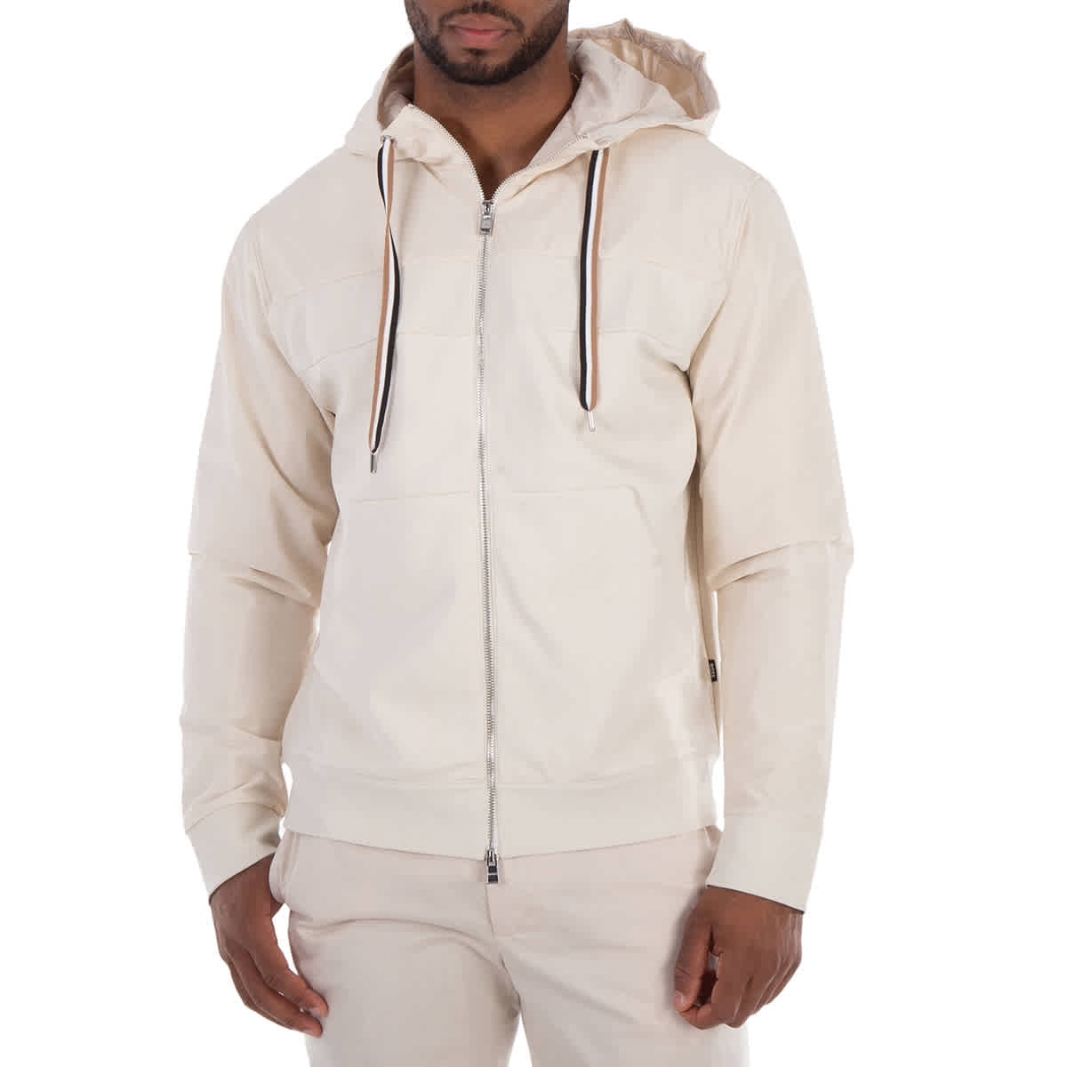 Hugo Boss Tonal Insert Zip-Up Hoodie, Size X-Small - Walmart.com