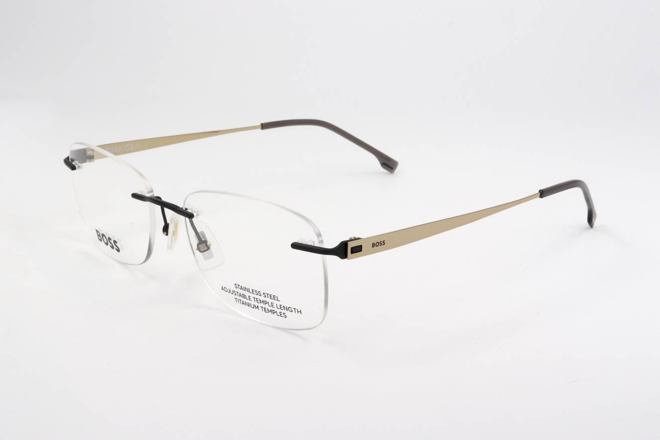 Hugo Boss eyeglasses BOSS 1424 MAN 56/18/150 I46 MATTE BLACK