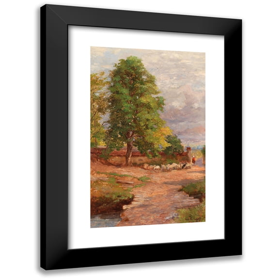 Hugo Charlemont 11x14 Black Modern Framed Museum Art Print Titled - Old Chestnut Tree